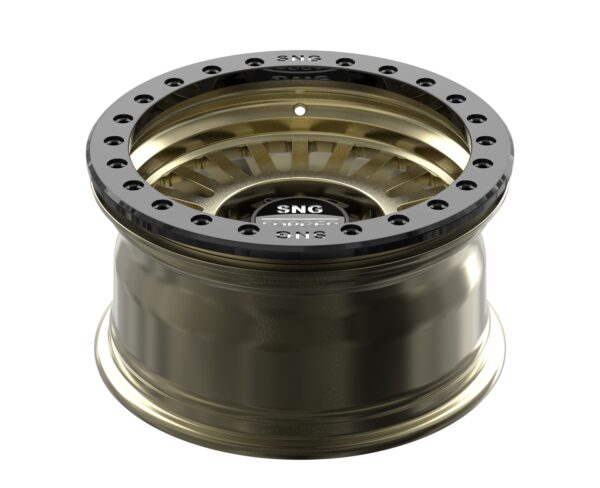 SNG Forged premium forged wheels displayed in a high-performance automotive setting.